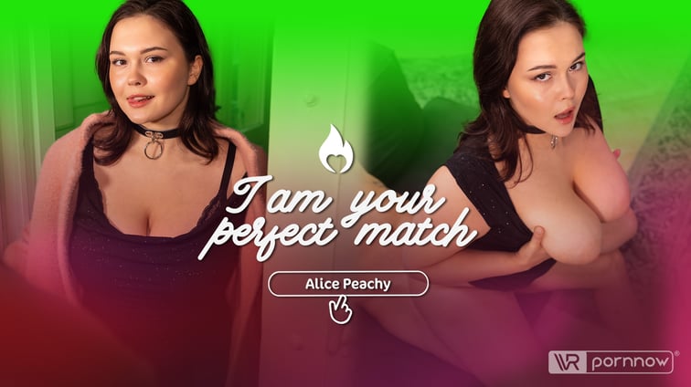 Let´s Match and Meet starring Alice Peachy (Passthrough) Alice Peachy VR pornnow vr porn video