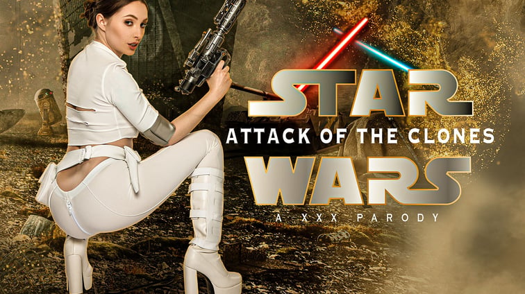 Pounding Padme Amidala: Star Wars: Attack of the Clones: A XXX Cosplay Parody Ailee Anne VRCosplayX vr porn video