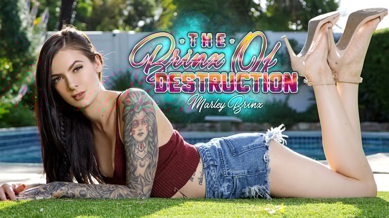 The Brinx Of Destruction - Cheating Girlfriend Marley Brinx BadoinkVR vr porn video