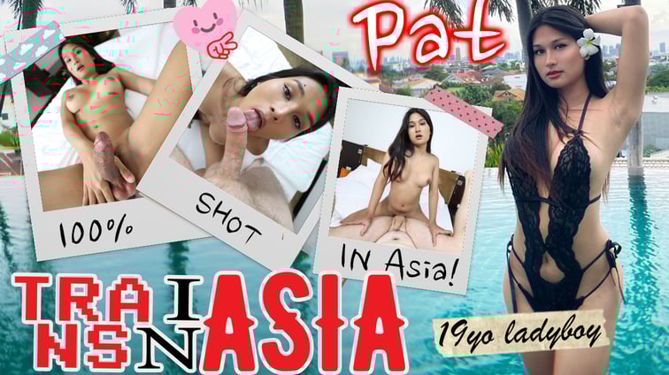 [Trans] Superhot Thai Model Can't Wait To Get Fucked And Fuck You In Return PAT TRANSinAsia vr porn video