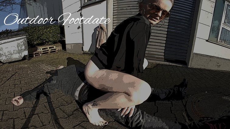 Sabdeluxe - Outdoor Footdate Sabdeluxe Sabdeluxe VR vr porn video