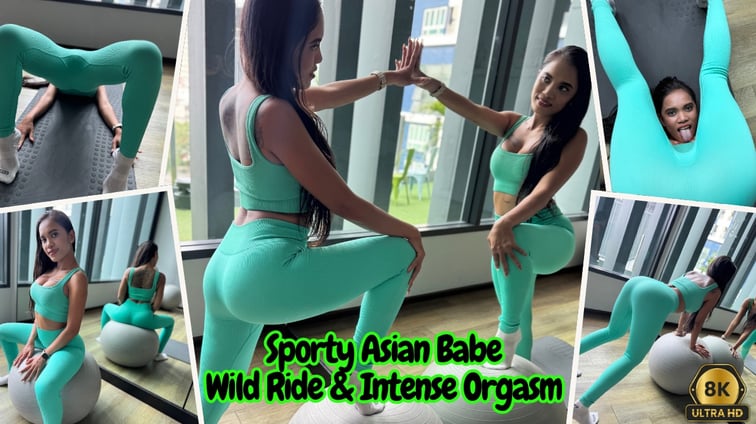 Cherry Lee – Sporty Asian Babe, Wild Ride & Intense Orgasm Cherry Lee FitLoversVR vr porn video