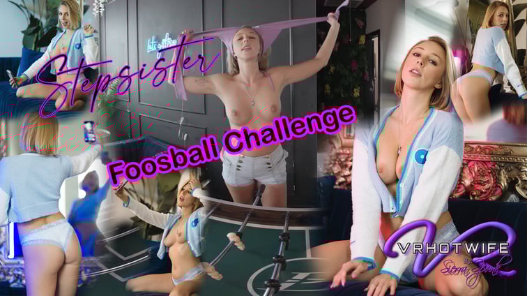 Foosball Challenge With Lovely Lo Lovely Lo VRHotwife vr porn video
