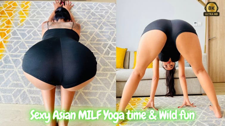 Sexy Asian MILF Yoga Time & Wild Fun Cherry Lee FitLoversVR vr porn video