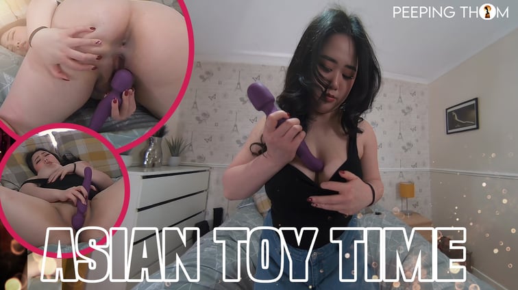 Toy Time - Asian Ivy Asian Ivy Peeping Thom vr porn video