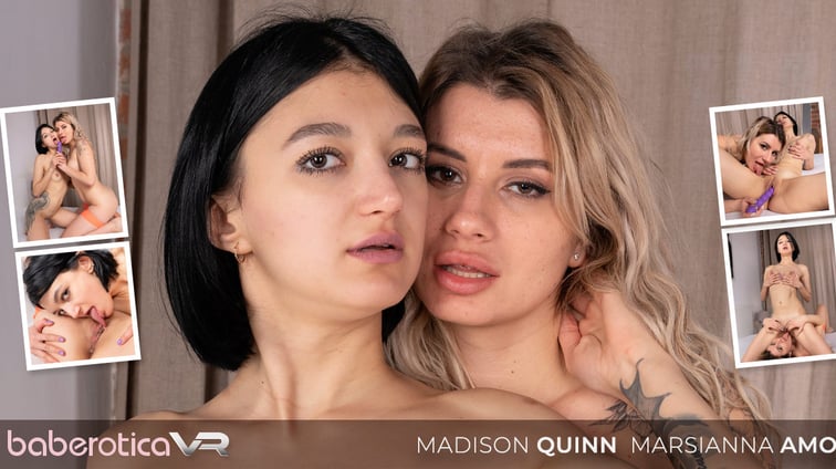 Madison Quinn And Marsianna Amoon Are In Love With Each Other Madison Quinn, Marsianna Amoon BaberoticaVR vr porn video