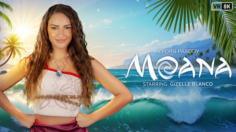 Moana (A Porn Parody) Gizelle Blanco VR Conk vr porn video