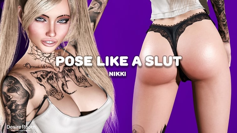 Pose Like a Slut – Nikki Nikki Desire Room vr porn video