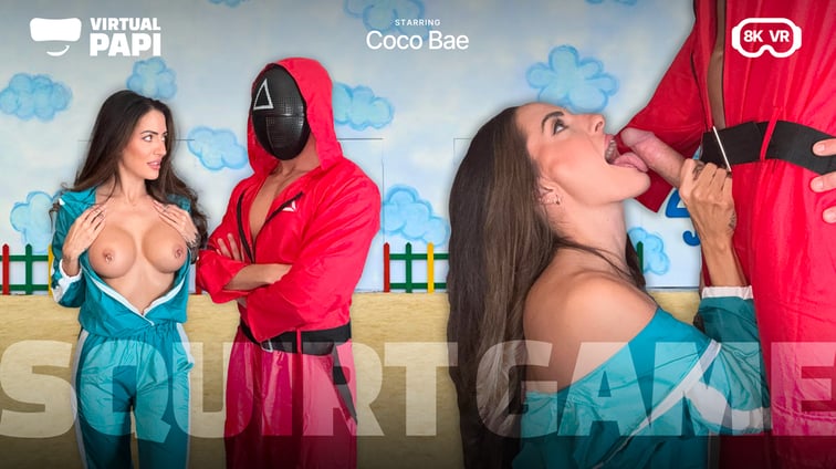 Squirt Game | Coco Bae Coco Bae Virtual Papi vr porn video