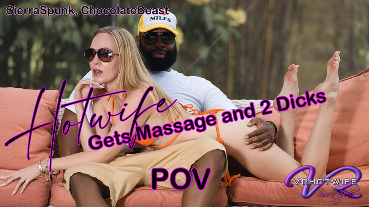 POV Blonde Fucks BBC Neighbor Threesome Sierra Spunk VRHotwife vr porn video