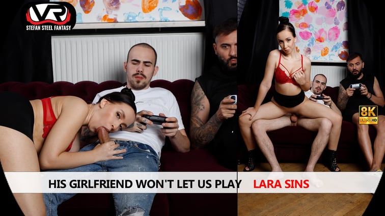 His Girlfriend Won't Let Us Play Lara Sins Lara Sins Stefan Steel Fantasy vr porn video