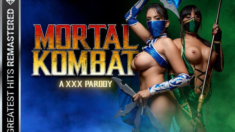 Mortal Kombat A XXX Parody Remastered Alba De Silva, Katrina Moreno VRCosplayX vr porn video