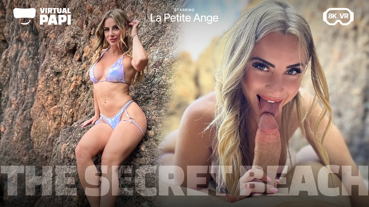 The Secret Beach La Petite Ange Virtual Papi vr porn video