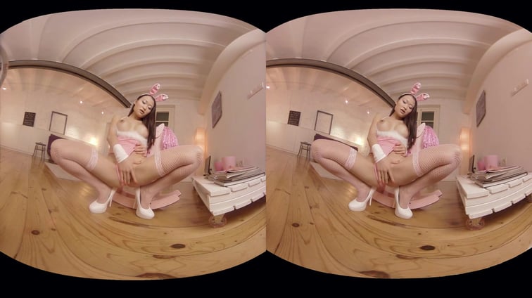 Asian Bunny - She Wants To Be Your Fuck Toy Leyluken, Pussykat Virtual Real Porn vr porn video