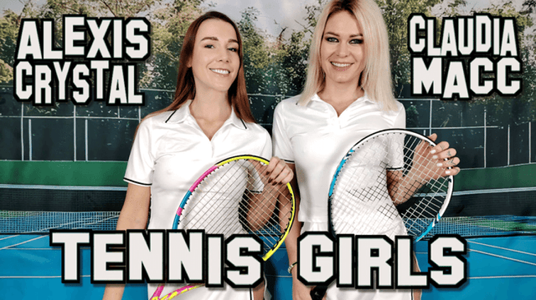Alexis Crystal and Claudia Macc: Tennis Girls Alexis Crystal, Claudia Mac POV Central vr porn video
