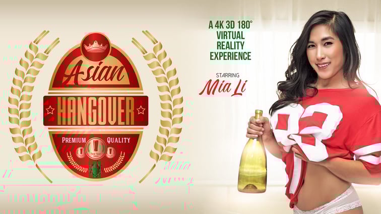 Asian Hangover - Fucking Smoking Hot Cheerleader Hardcore Mia Li VR Bangers vr porn video