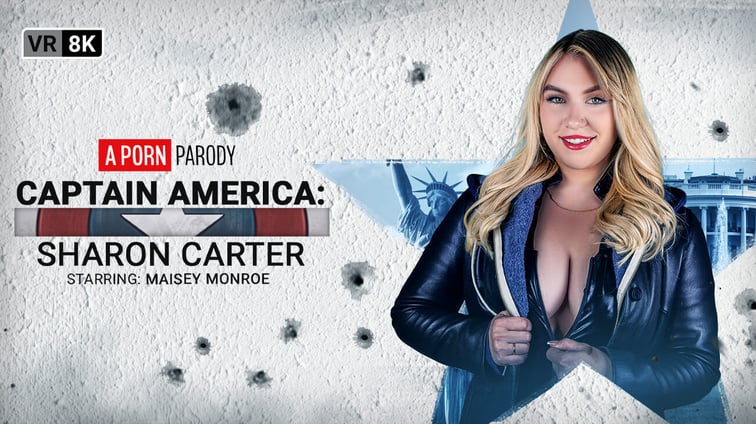 Captain America: Sharon Carter (A Porn Parody) Maisey Monroe VR Conk vr porn video