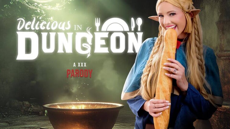 Delicious in Dungeon A XXX Parody Katee V VRCosplayX vr porn video
