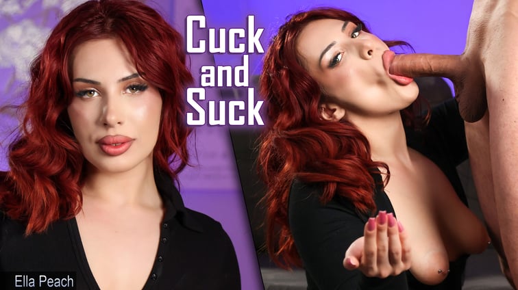 Ella Peach - Cuck and Suck Ella Peach immerSex vr porn video