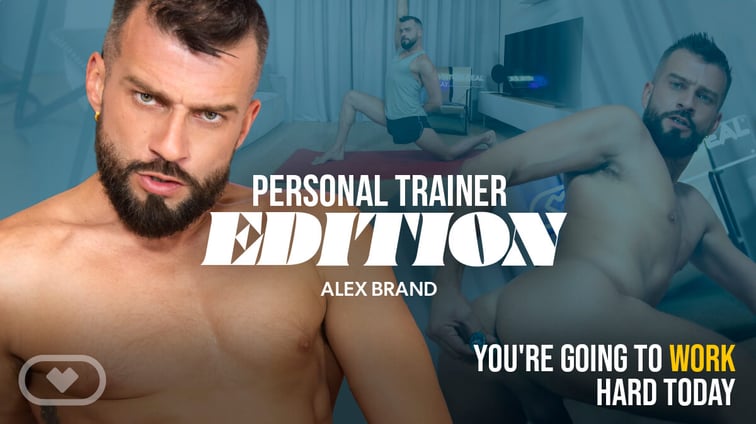 [Gay] Personal Trainer Edition Alex Brand VirtualRealGay vr porn video
