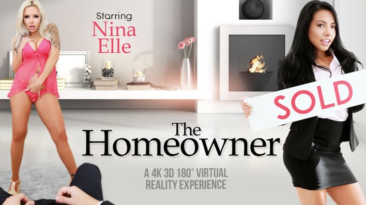 The Homeowner - VR Fucking Naughty Nina Nina Elle VR Bangers vr porn video