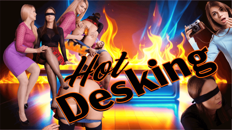 Hot Desking Izzy Delphine, Kirsten Fog StockingsVR vr porn video