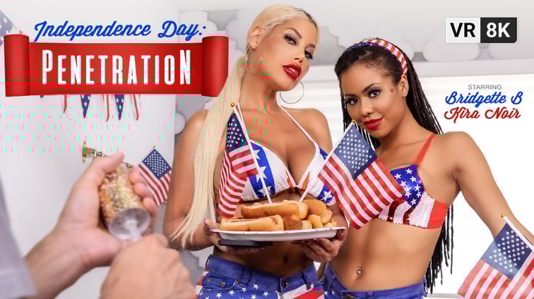Independence Day: Penetration Bridgette B, Kira Noir VR Bangers vr porn video
