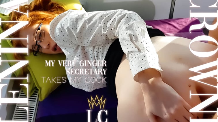 My Very Ginger Secretary Takes My Cock Lenina Crowne AllVRPorn vr porn video