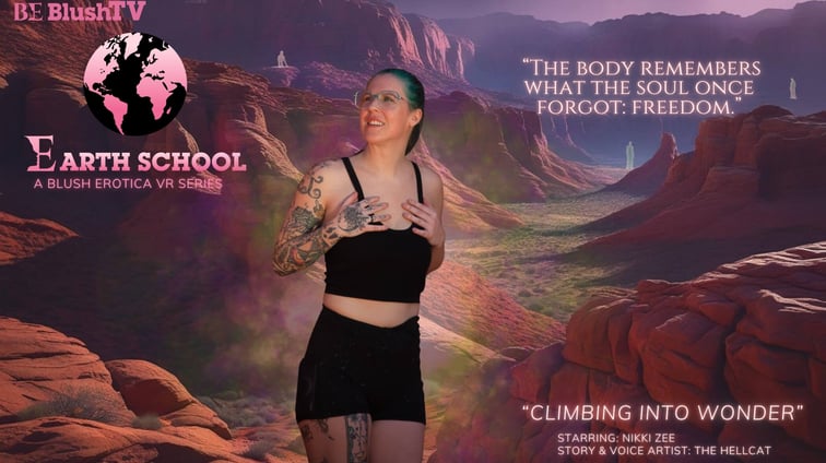 Nikki Zee - Earth School Ep 2: Climbing Into Wonder Nikki Zee BlushErotica vr porn video