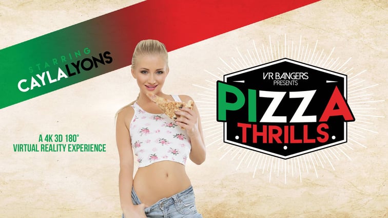 Pizza Thrills - Horny Czech Teen Cayla Lyons Fuck VR Cayla Lyons VR Bangers vr porn video