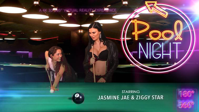 [For Women] Pool Night - MILF and Teen Lesbian Dildo Action Jasmine Jae, Ziggy Star VR Bangers vr porn video
