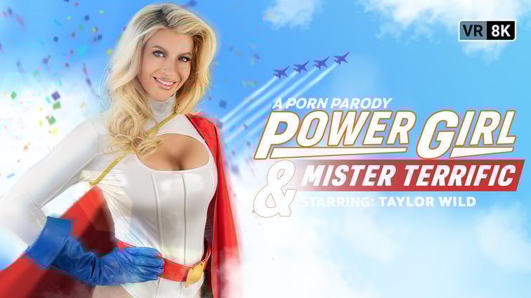 Power Girl & Mister Terrific (A Porn Parody) Taylor Wild VR Conk vr porn video