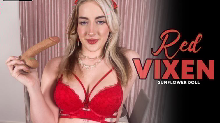 Red Vixen - Sunflower Doll Sunflower Doll WankitNowVR vr porn video