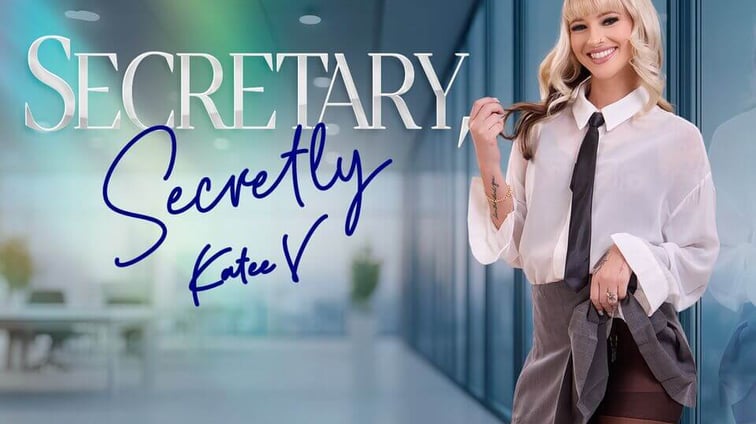 Secretary, Secretly Katee V BadoinkVR vr porn video