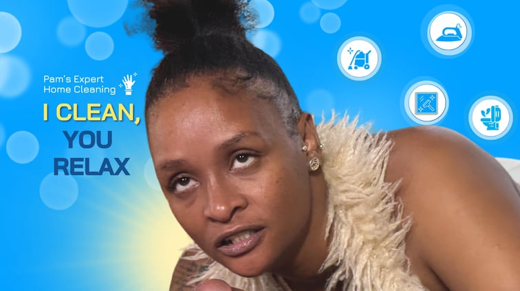 The Cleaning Lady's Secret Pam April Movie Productions vr porn video