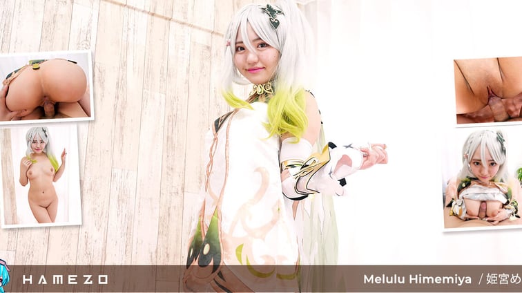 The First Sex Adventure of Melulu Himemiya Got Messy Melulu Himemiya Hamezo vr porn video