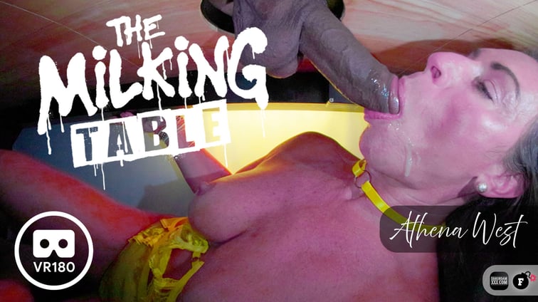 The Milking Table - Athena West Athena West FBOMB VR vr porn video