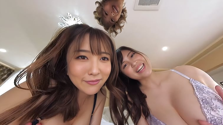 Ultimate Foursome VR Unstoppable Pleasure 360° Pt.2 Ayaka Mochizuki, Hibiki Otsuki, Mao Hamasaki SOD Harem vr porn video