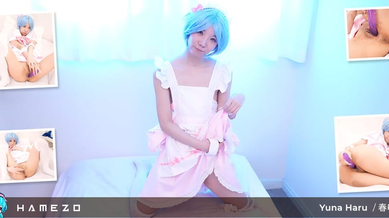 Yuna Haru Is Back to Show Her Holes on Camera Again Yuna Haru Hamezo vr porn video