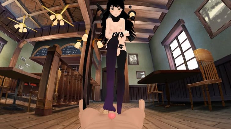 RWBY - Blake Footjob (A XXX Parody)  Lewd FRAGGY vr porn video