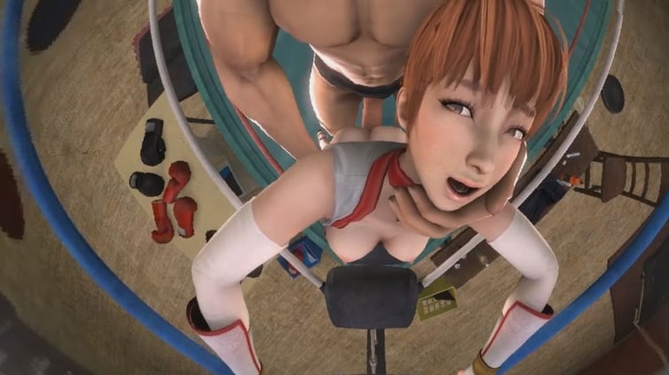 Dead Or Alive - Kasumi Drilled on the Ring (A XXX Parody)  Lewd FRAGGY vr porn video