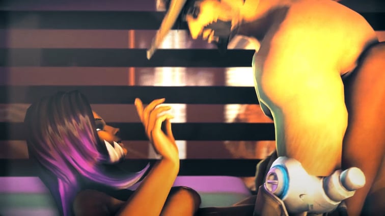 Sombra in, "Legs Up" (A XXX Parody) McCree, Sombra DarkDreams vr porn video