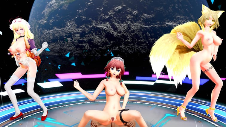 Sex &amp; Dance - Touhou - Love Philosophy (A XXX Parody)  Lewd FRAGGY vr porn video