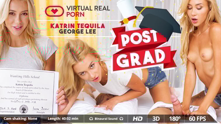 Post Grad - Russian Chick Virtual Reality Anal Creampie Katrin Tequila Virtual Real Porn vr porn video