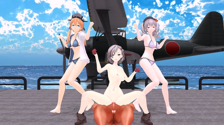 Sex &amp; Dance - Kantai Collection - Satisfaction (A XXX Parody) kashima, Prinz Eugen Lewd FRAGGY vr porn video