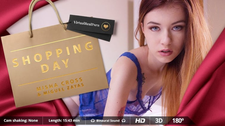 Shopping Day - Misha And Her Bag of Surprises Miguel Zayas, Misha Cross Virtual Real Porn vr porn video