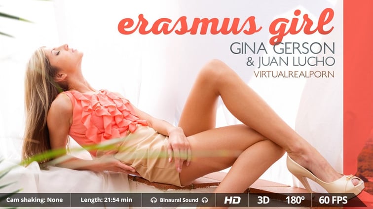 Erasmus Girl - VR Erotic International Adventures Gina Gerson, Juan Lucho Virtual Real Porn vr porn video