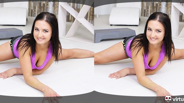 Limber Asdis Loren Stretching - Flexible Gymnast Masturbation Solo Asdis Loren VirtualXPorn vr porn video