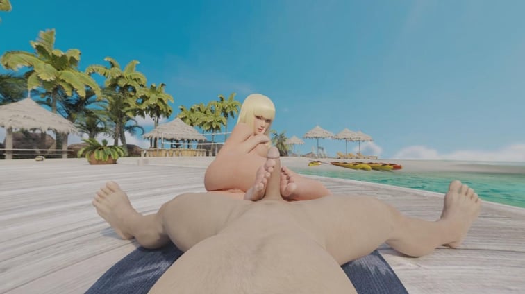 Tekken – Lili Rochefort Footjob (90FPS Version) (A XXX Parody) Lili Rochefort Elferan vr porn video
