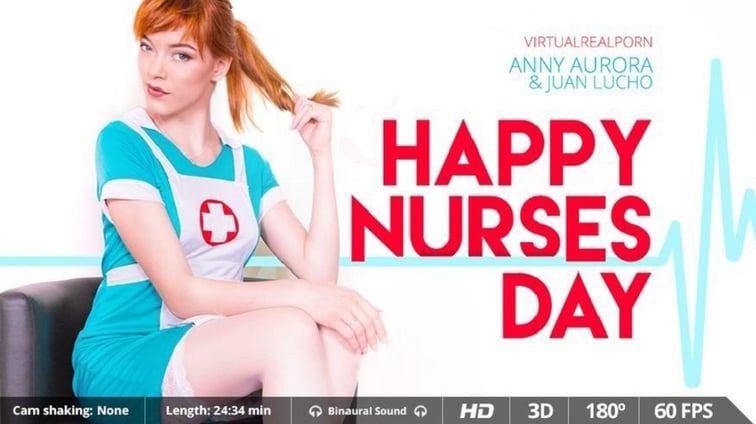 Happy Nurses Day - Beautiful Stockings Nurse Costume VR Porn Anny Aurora, Juan Lucho Virtual Real Porn vr porn video